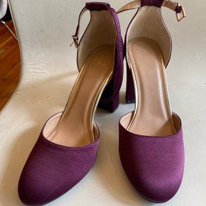 A New Day Plum Heels